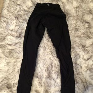 Lululemon all the right places mesh leggings.